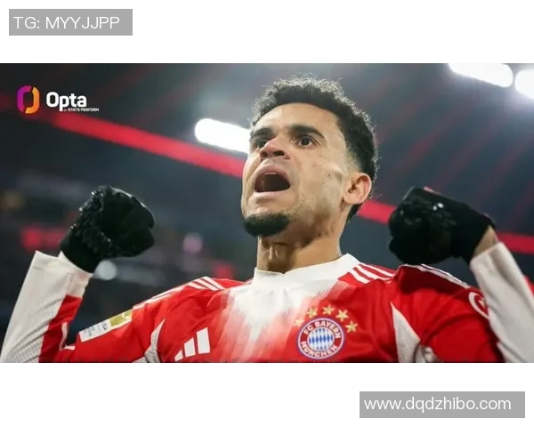 迪亚斯德甲前15轮进球17个仅次于凯恩英超单赛季参与进球最多纪录为18个